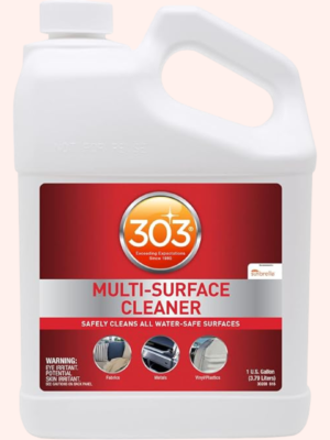 303 Multi-Surface Cleaner for Vinyl, Fabric & Plastic, Automotive Interior & Exterior Cleaner, Removes Dirt & Grime, 1 Gallon