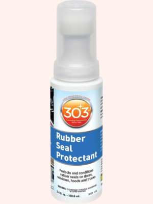 303 Rubber Seal Protectant for Weatherstripping, Automotive Door & Window Seals, Helps Condition & Protect Rubber, 3.4 Oz