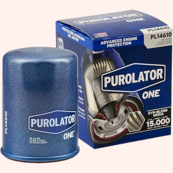 PurolatorONE PL14610 Advanced Engine Protection Spin-On Oil Filter, Compatible with Select Honda, Nissan & Acura Vehicles