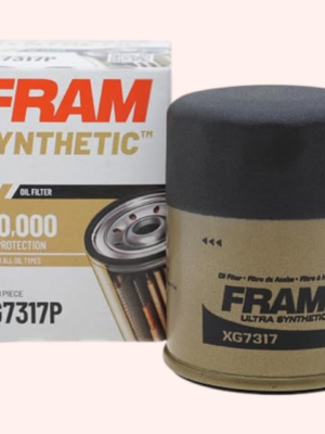 FRAM Synthetic XG7317P Engine Oil Filter, 20,000-Mile Synthetic Oil Change Filter, Premium Automotive Engine Protection, Spin-On Oil Filter