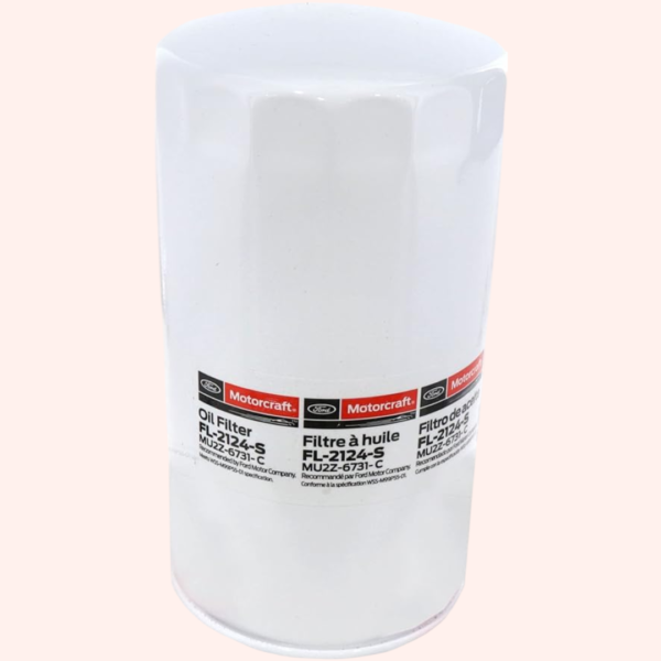 Nowzar Distributors - Products (36) Motorcraft FL-2124-S Engine Oil Filter – OE Replacement for Ford Super Duty F-250, F-350, F-450, F-550, F-600, F-650 & F-750 – Replaces FL-2051-S / FL-2051