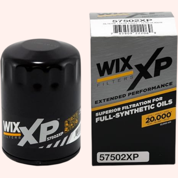 WIX 57502XP XP Oil Filter – Premium Replacement Filter for Synthetic Oil – Compatible with Select Ford, Lincoln, Mercury & Mazda Vehicles, 2009–2015