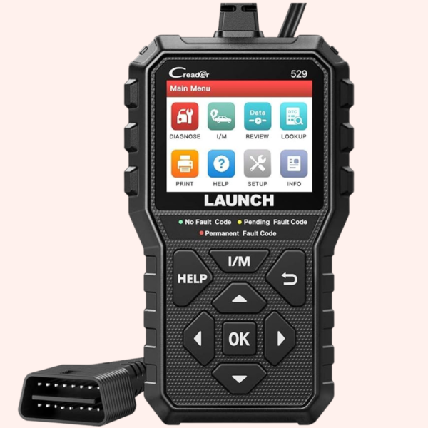 Nowzar Distributors - Products (9) LAUNCH CR529 OBD2 Diagnostic Scan Tool, Car Code Reader for 1996+ Vehicles – Check Engine Light Scanner with Vehicle Diagnostics